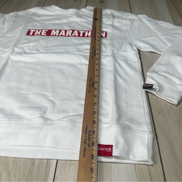 New The Marathon Clothing TMC Nipsey Hussle Sweatshirt Men’s Small White - Picture 6 of 8